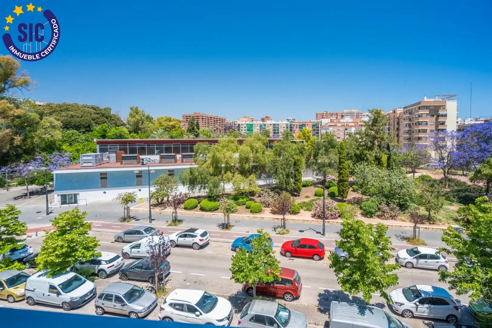 Vista exterior de Piso en venta en Valencia con Aire acondicionado, Jardín privado y Terraza