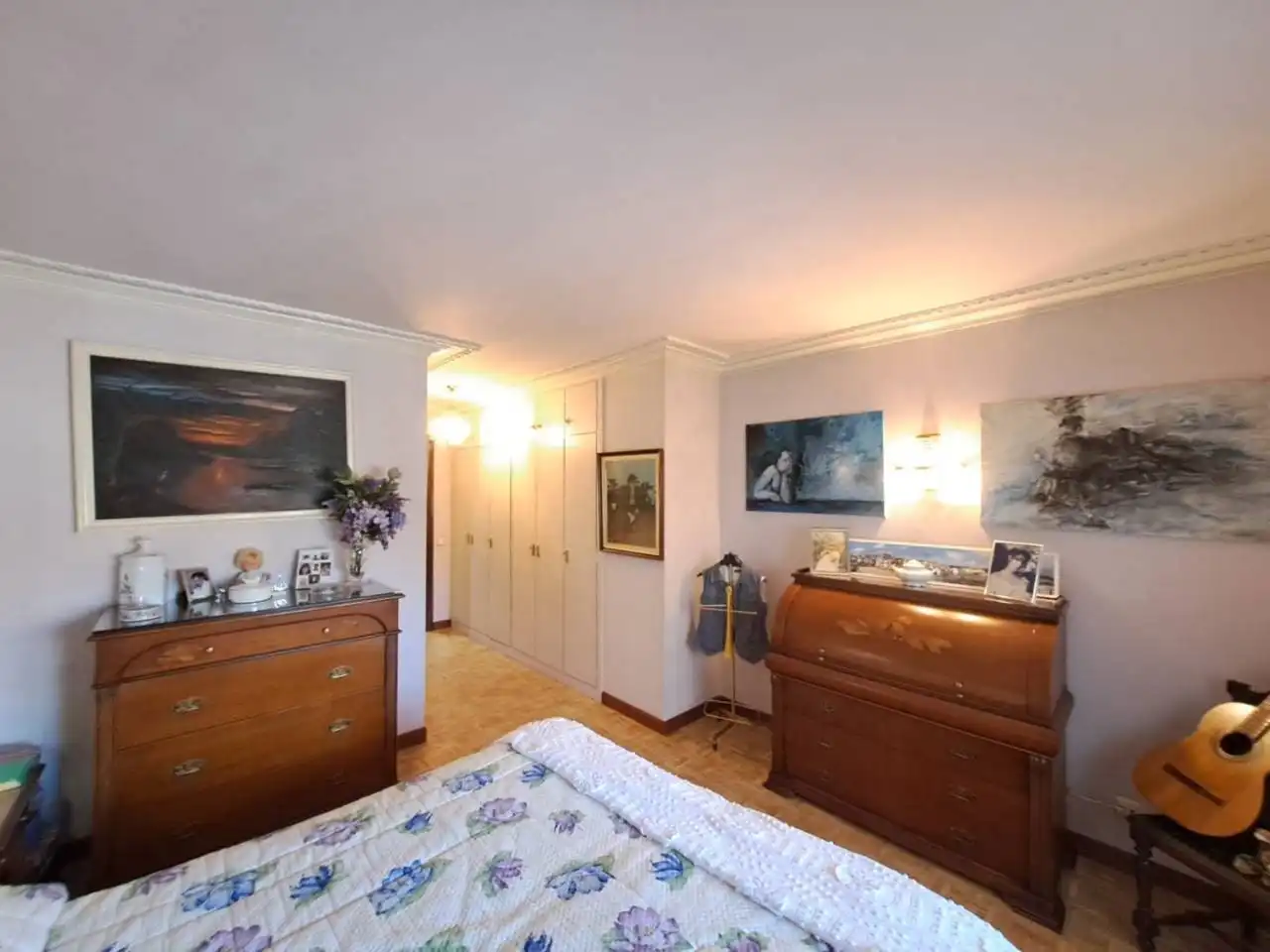 Bedroom of Flat for sale in Burgos  with Heating, Terrace and Alarm