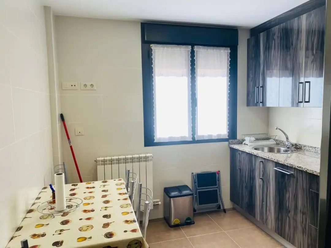 Cocina de Piso en venta en Ezcaray con Calefacción, Jardín privado y Terraza