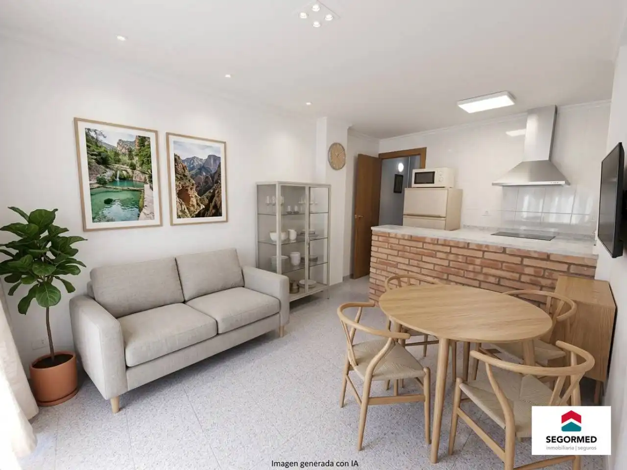 Sala de estar de Casa o chalet en venta en Montanejos con Terraza
