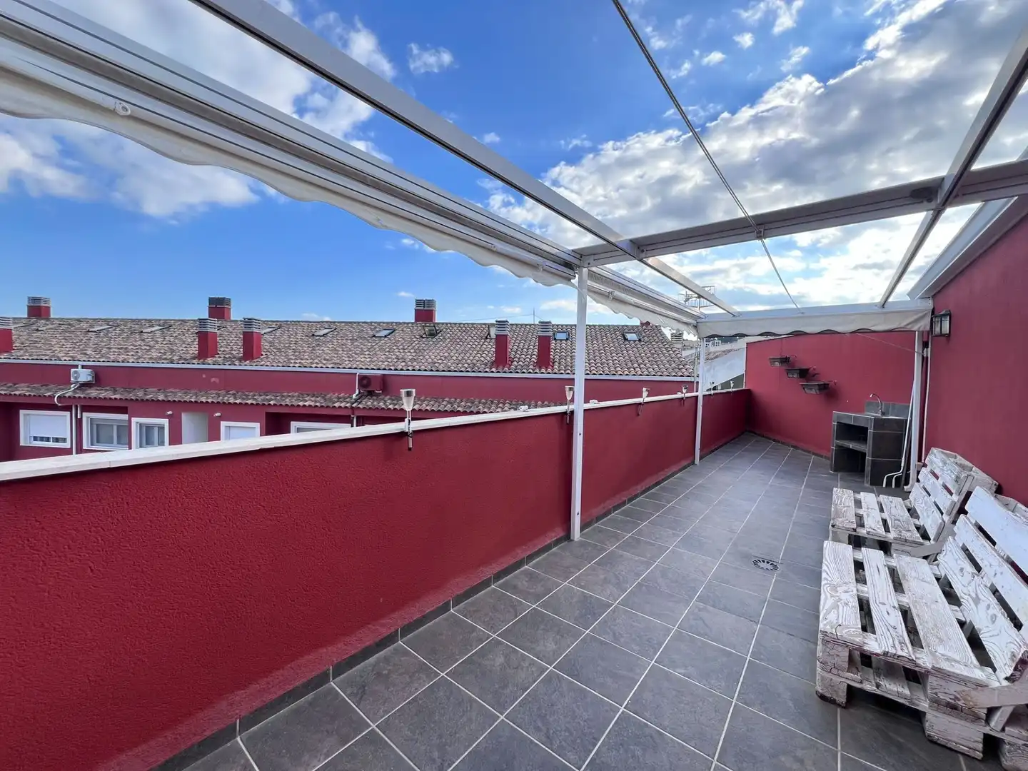 Terrace of Flat for sale in Cocentaina  with Air Conditioner, Terrace and Community pool