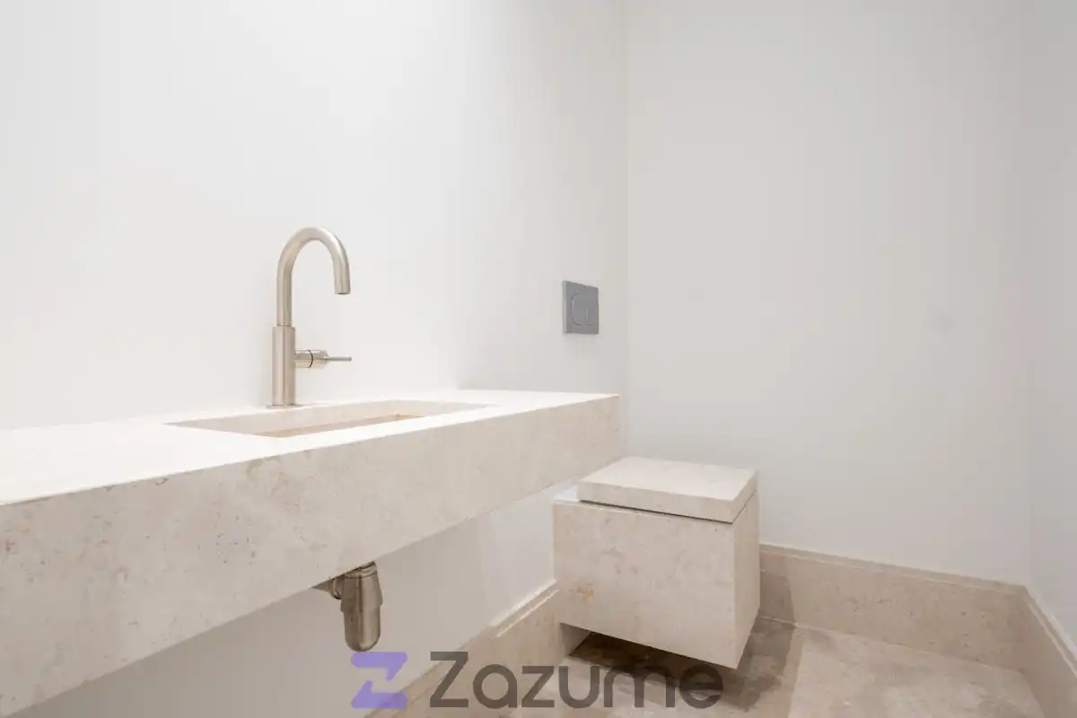 Baño de Piso de alquiler en Zaragoza con Aire acondicionado, Calefacción y Horno