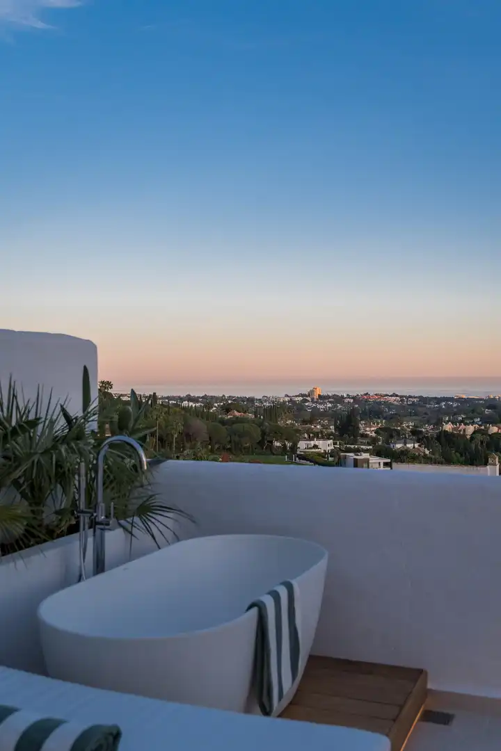 Terrace of Attic for sale in Marbella  with Air Conditioner, Terrace and Swimming Pool