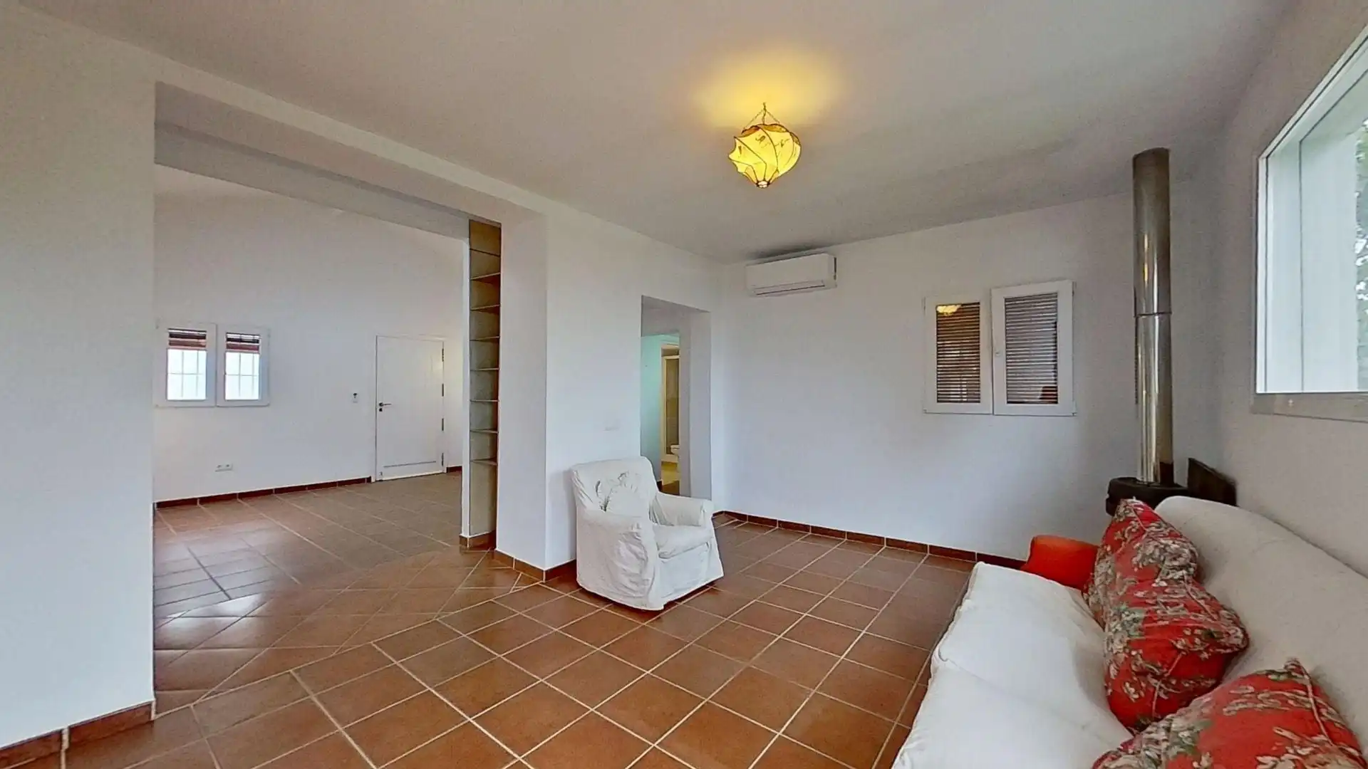 Sala d'estar de Casa o xalet en venda en Alhaurín El Grande amb Aire condicionat
