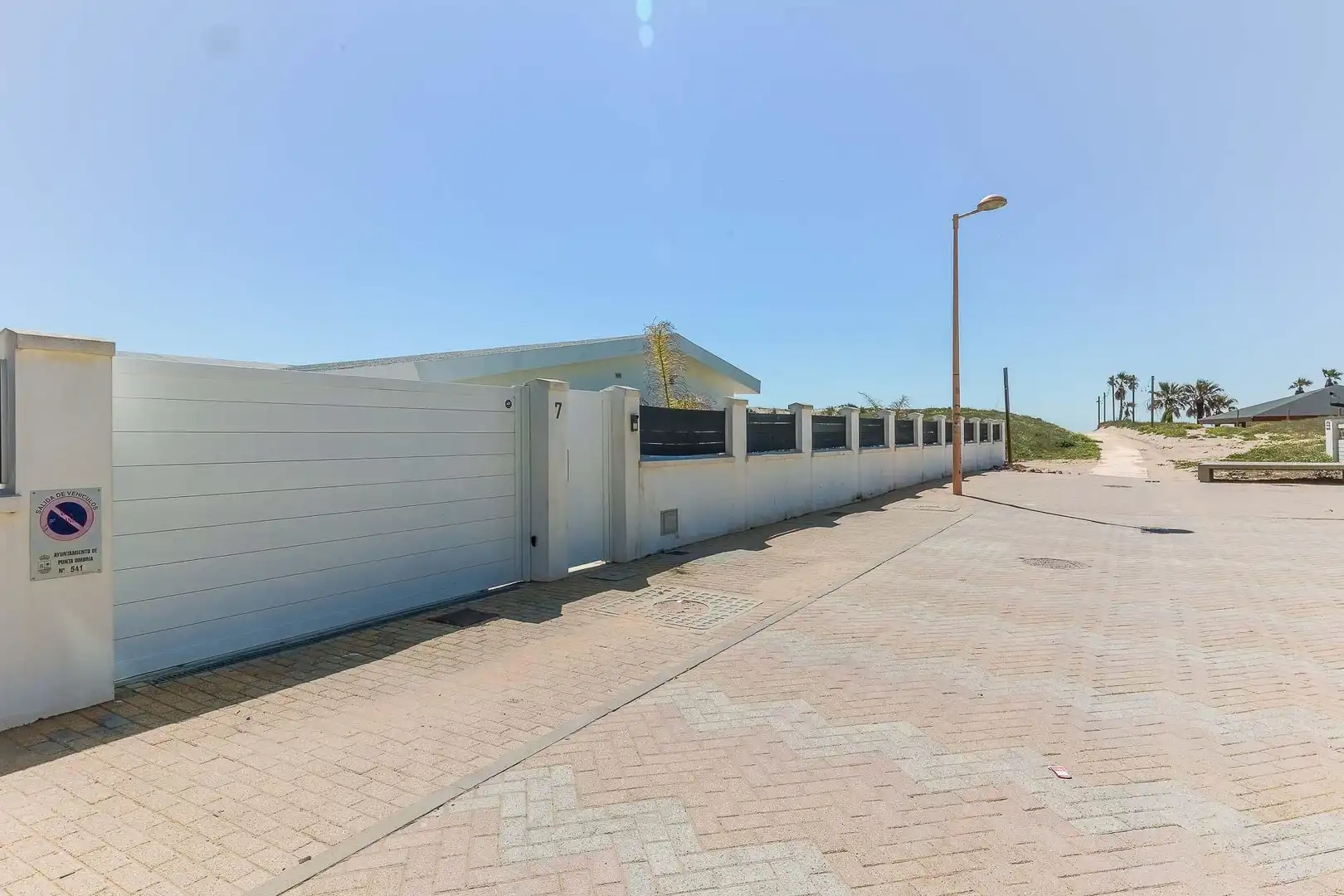 Vista exterior de Casa o chalet en venta en Punta Umbría con Aire acondicionado, Calefacción y Jardín privado