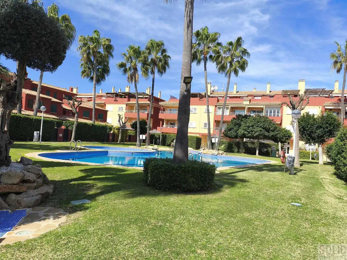 Jardín de Apartamento en venta en Jávea / Xàbia con Aire acondicionado, Calefacción y Terraza