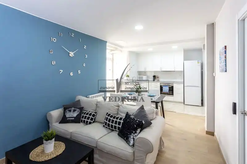 Wohnzimmer von Wohnung zur Miete in Zaragoza mit Heizung