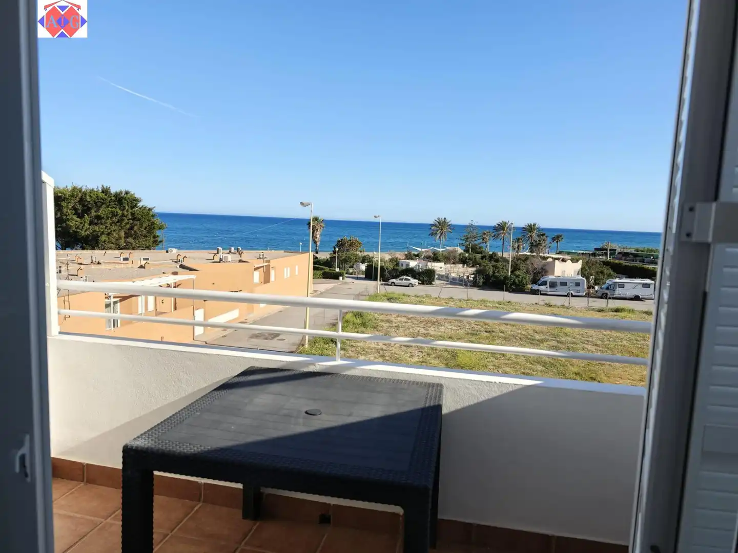 Terrasse von Dachboden zum Verkauf in Lújar mit Klimaanlage, Terrasse und Möbliert