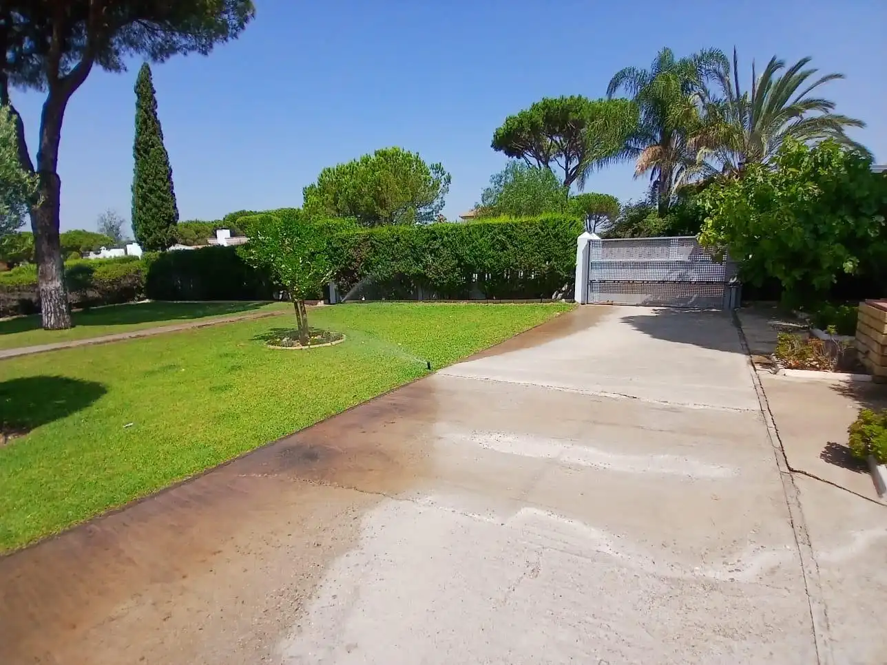 Garten von Haus oder Chalet zum Verkauf in Aljaraque mit Heizung, Privatgarten und Schwimmbad