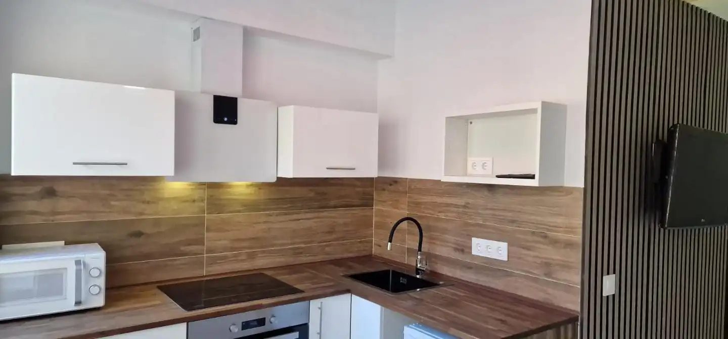 Kitchen of Study for rent in Barcelona  with Heating and Furnished