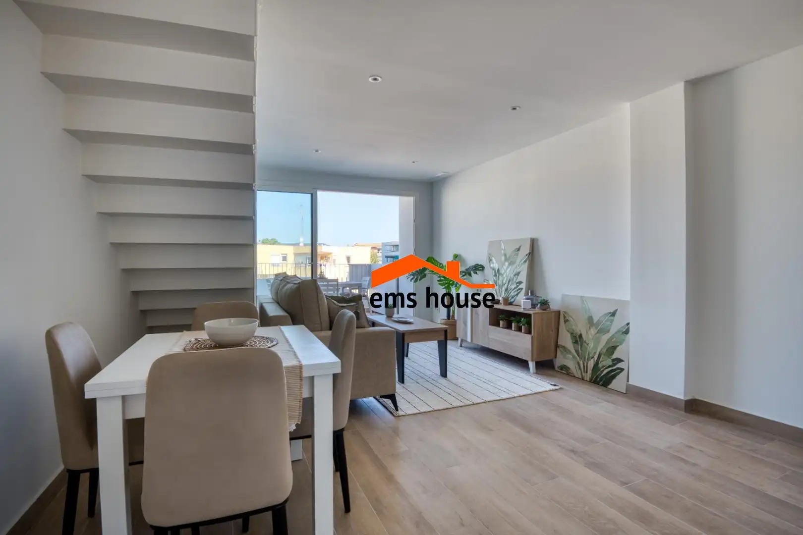 Sala de estar de Dúplex en venta en Calonge i Sant Antoni con Terraza