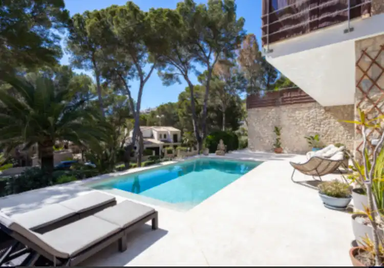 Piscina de Casa o chalet en venta en Calvià con Aire acondicionado, Calefacción y Jardín privado