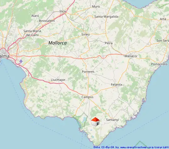 Vista exterior de Casa o xalet en venda en Ses Salines amb Aire condicionat, Calefacció i Terrassa