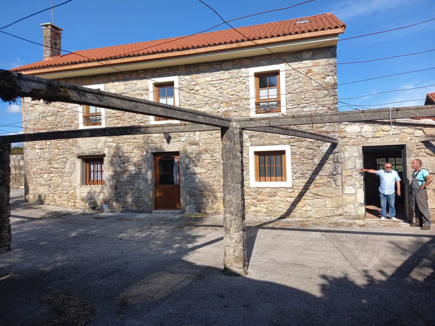 Exterior view of Houses for sale in Vilarmaior  with Heating, Private garden and Storage room