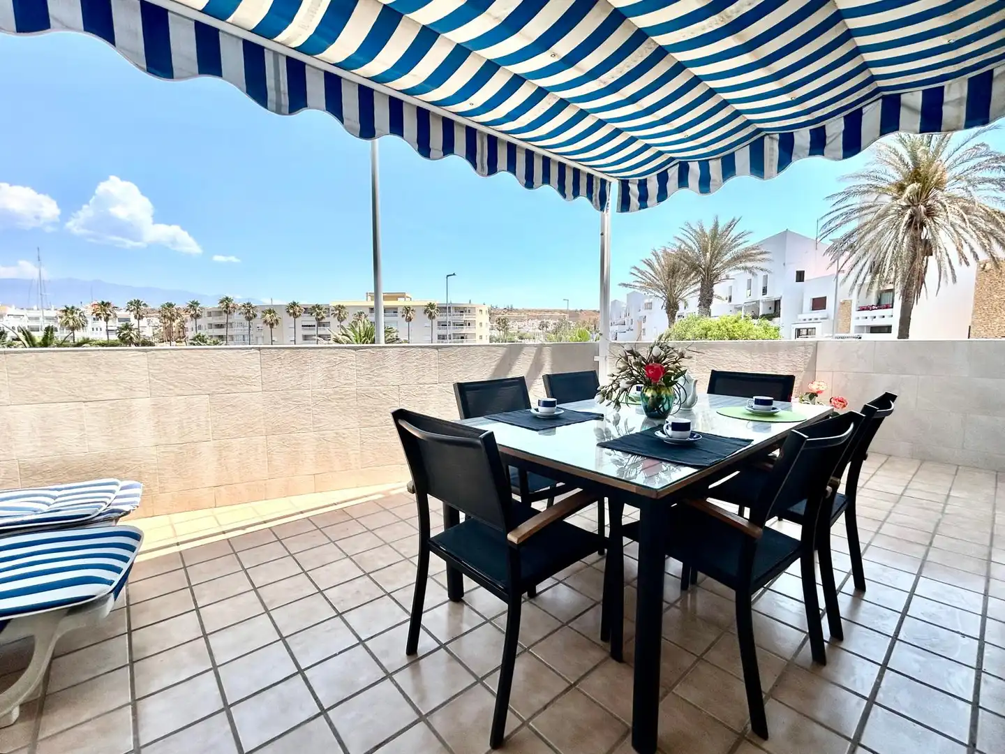 Terrasse von Wohnung zum Verkauf in El Ejido mit Klimaanlage, Heizung und Terrasse