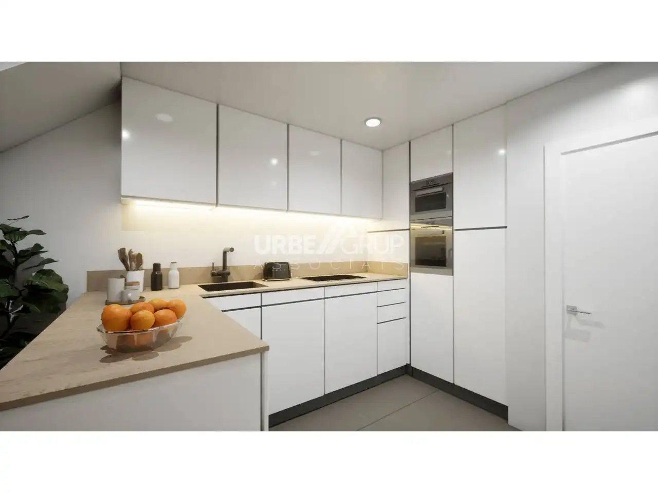 Cocina de Casa adosada en venta en Vacarisses con Aire acondicionado, Calefacción y Jardín privado
