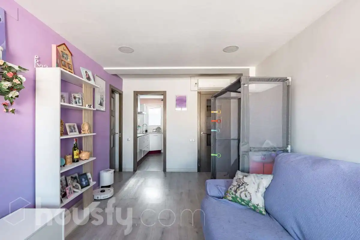 Schlafzimmer von Wohnung zum Verkauf in Rubí mit Klimaanlage, Heizung und Parkett