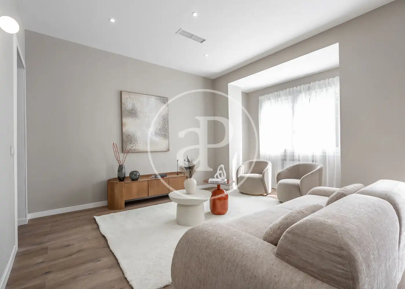 Wohnzimmer von Wohnung zum Verkauf in Madrid mit Klimaanlage, Heizung und Abstellraum