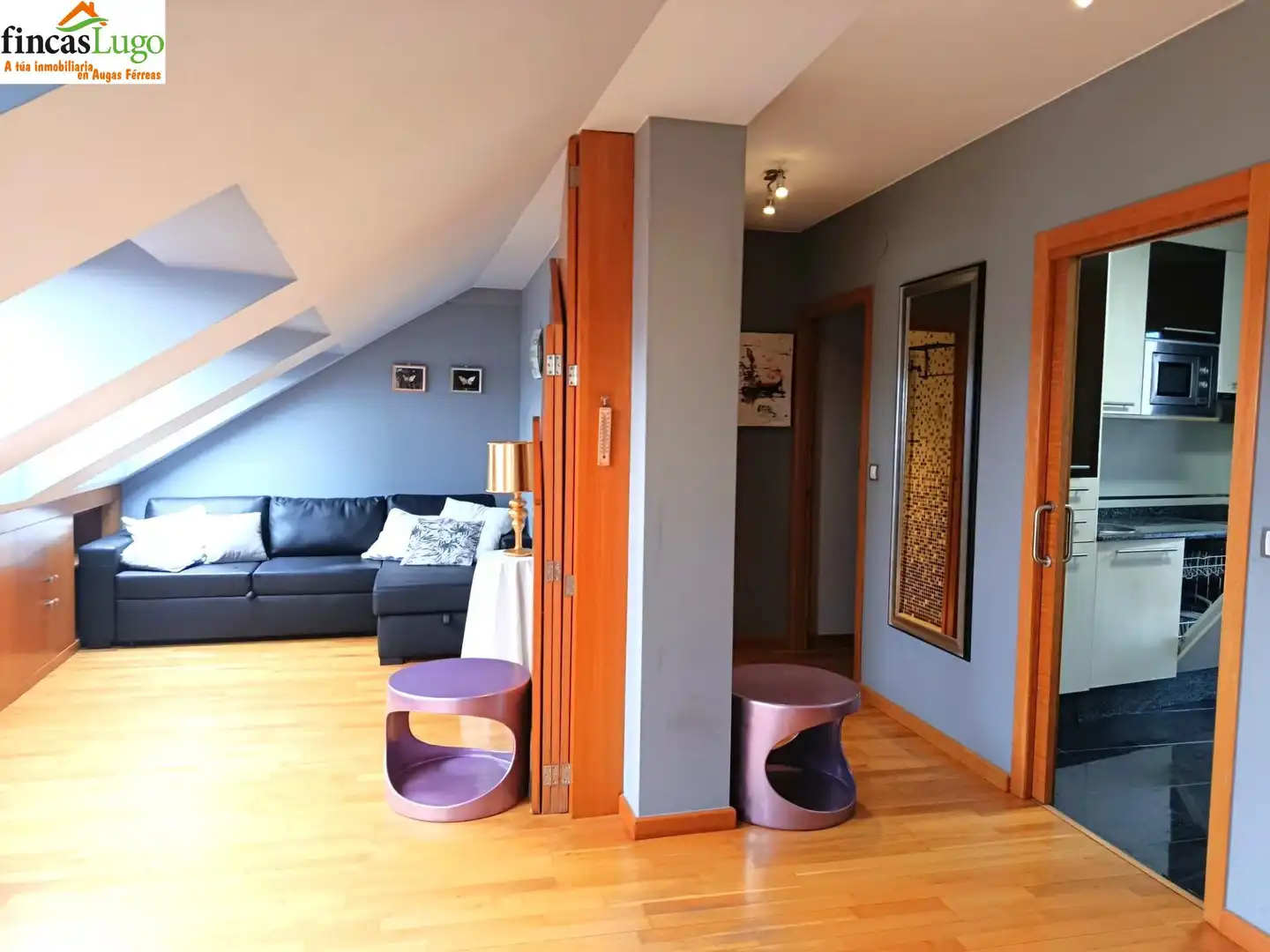 Sala de estar de Estudio en venta en Lugo con Trastero y Amueblado