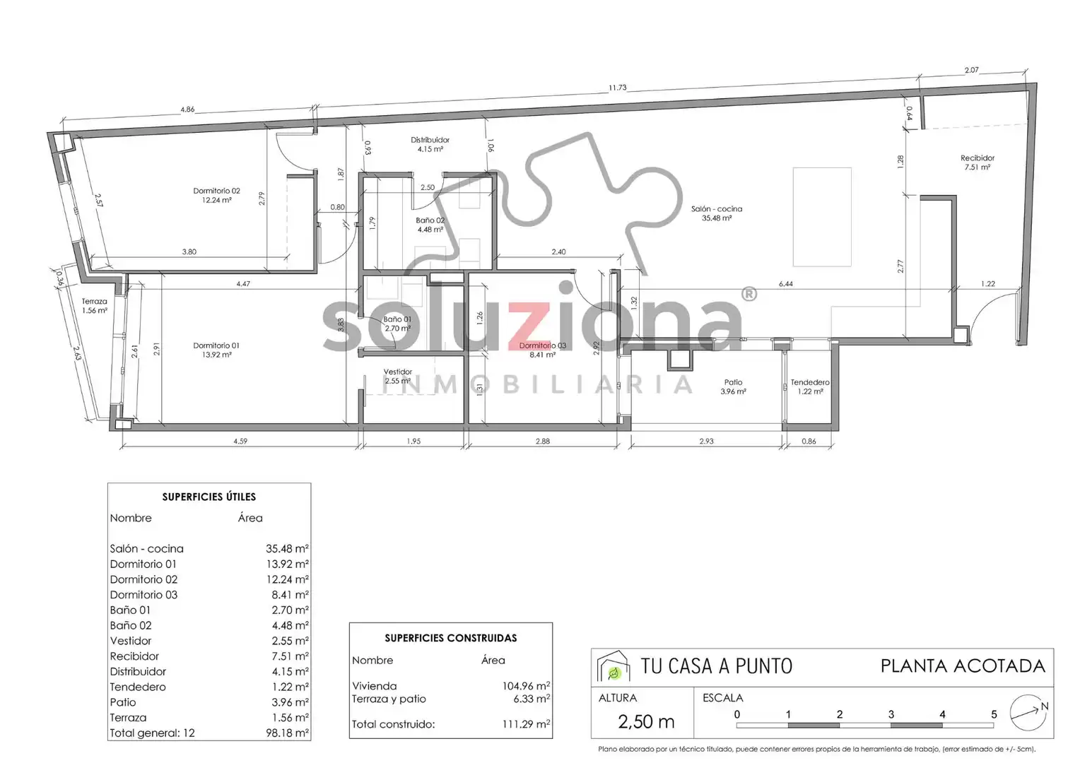 Piso en venta en Getafe con Aire acondicionado, Calefacción y Terraza