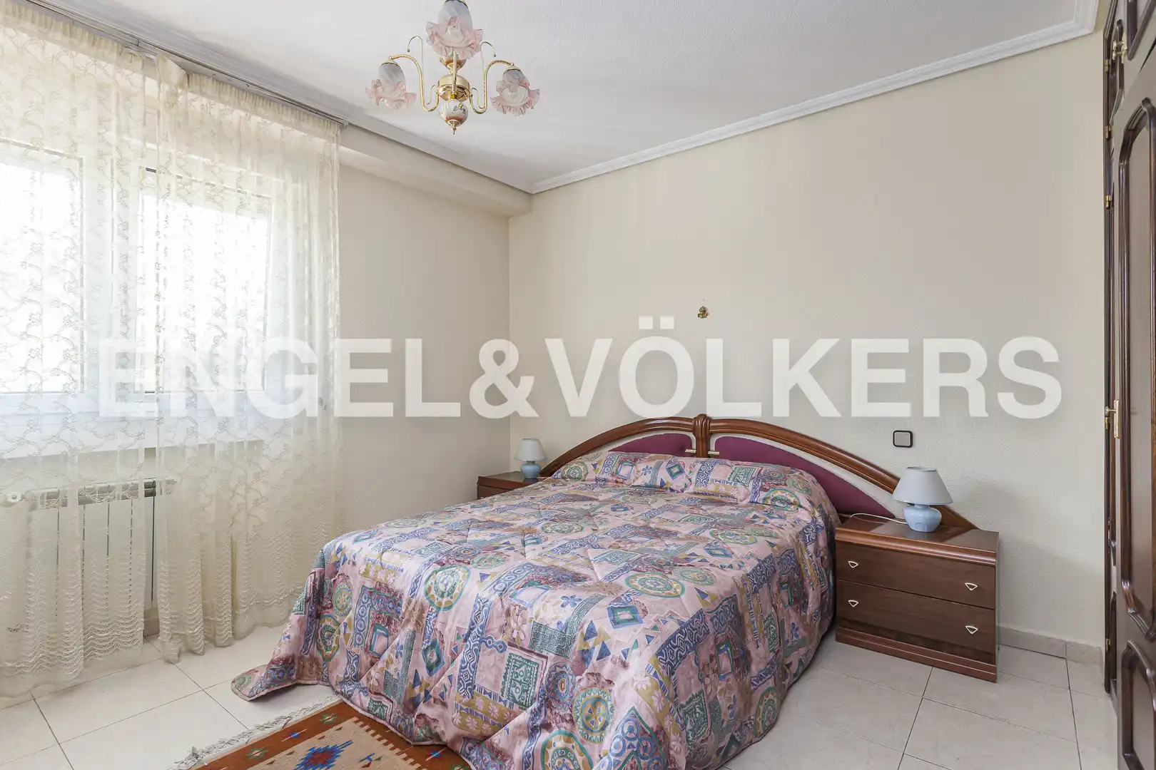 Bedroom of Detached homes for rent in Madrid  with Air Conditioner, Heating and Private garden