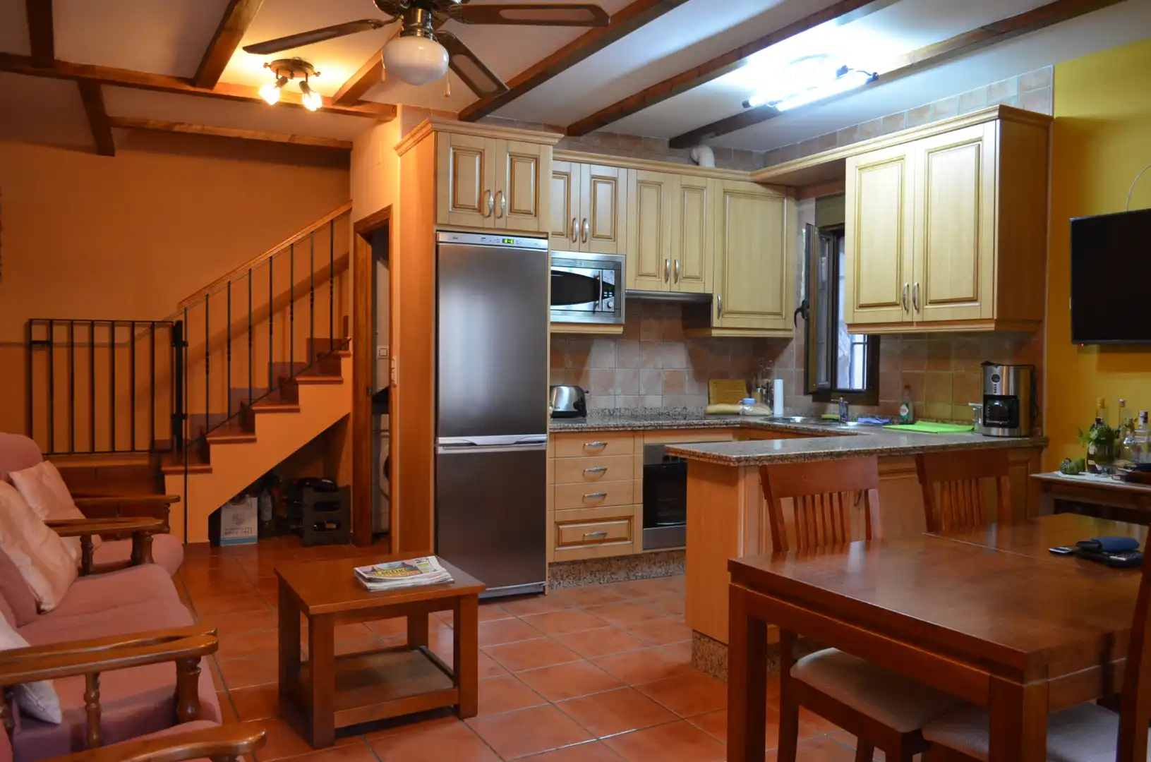 Kitchen of Houses for sale in El Torno   with Air Conditioner, Heating and Furnished