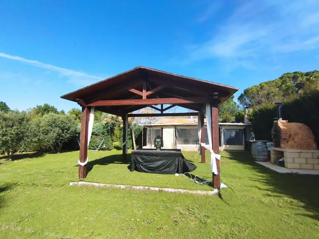 Terraza de Casa o chalet en venta en Muel con Jardín privado y Piscina