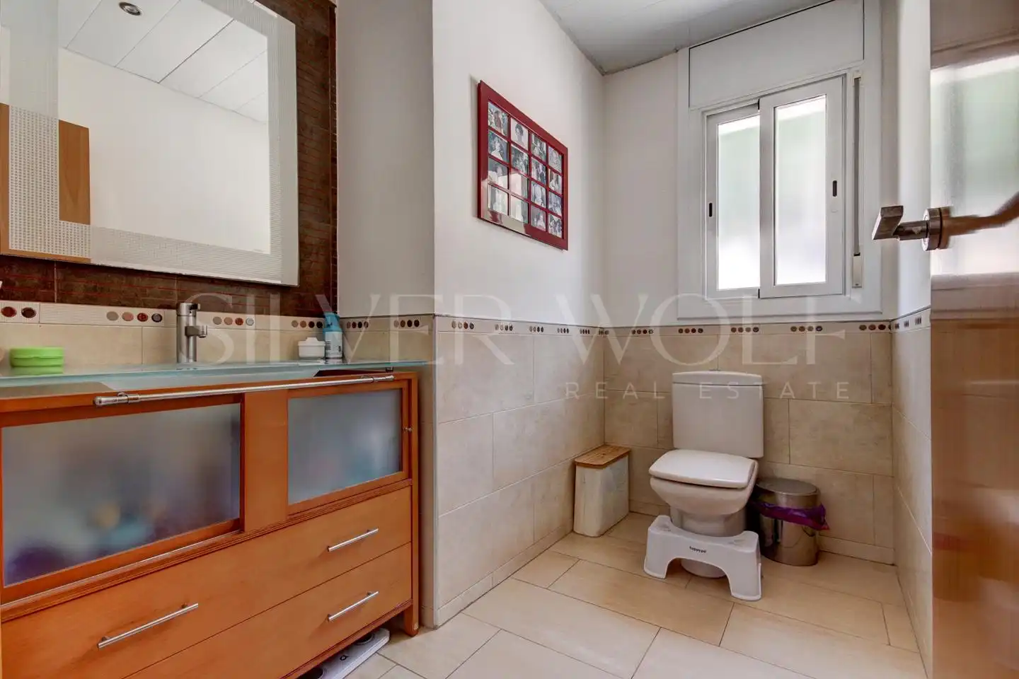 Baño de Casa o chalet en venta en Vallirana con Aire acondicionado, Calefacción y Jardín privado