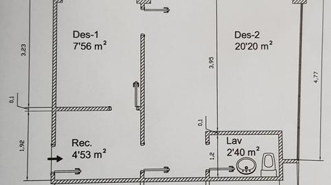 Foto 4 de Oficina en venda a Carrer de la Creu, 38, Eixample Nord, Girona