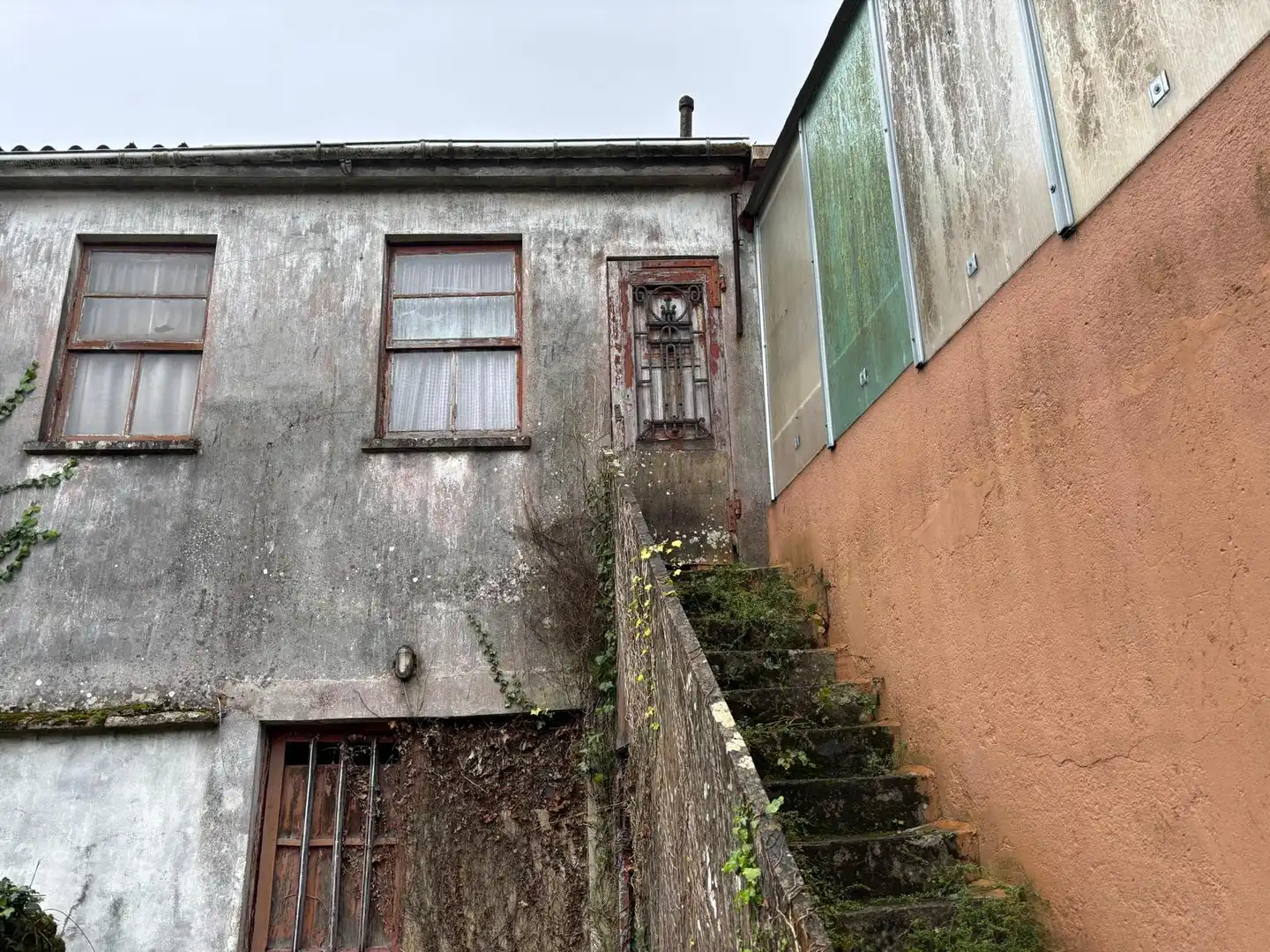 Vista exterior de Casa adosada en venta en Culleredo con Jardín privado