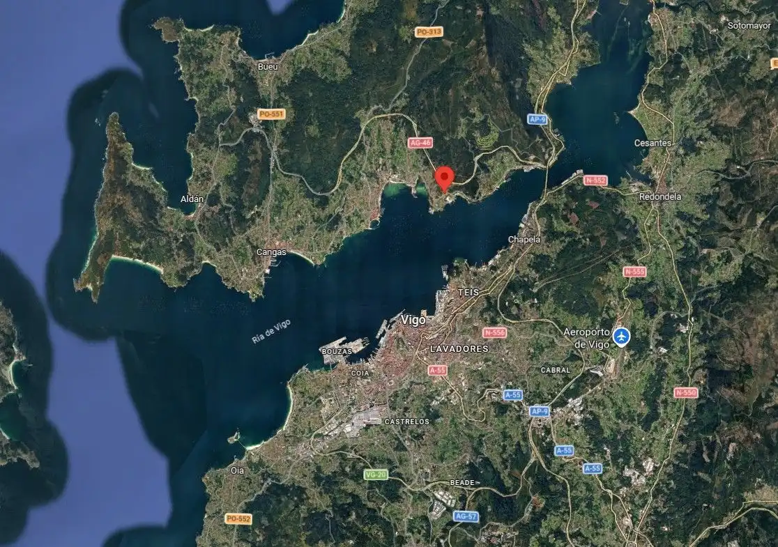Land for sale in Moaña