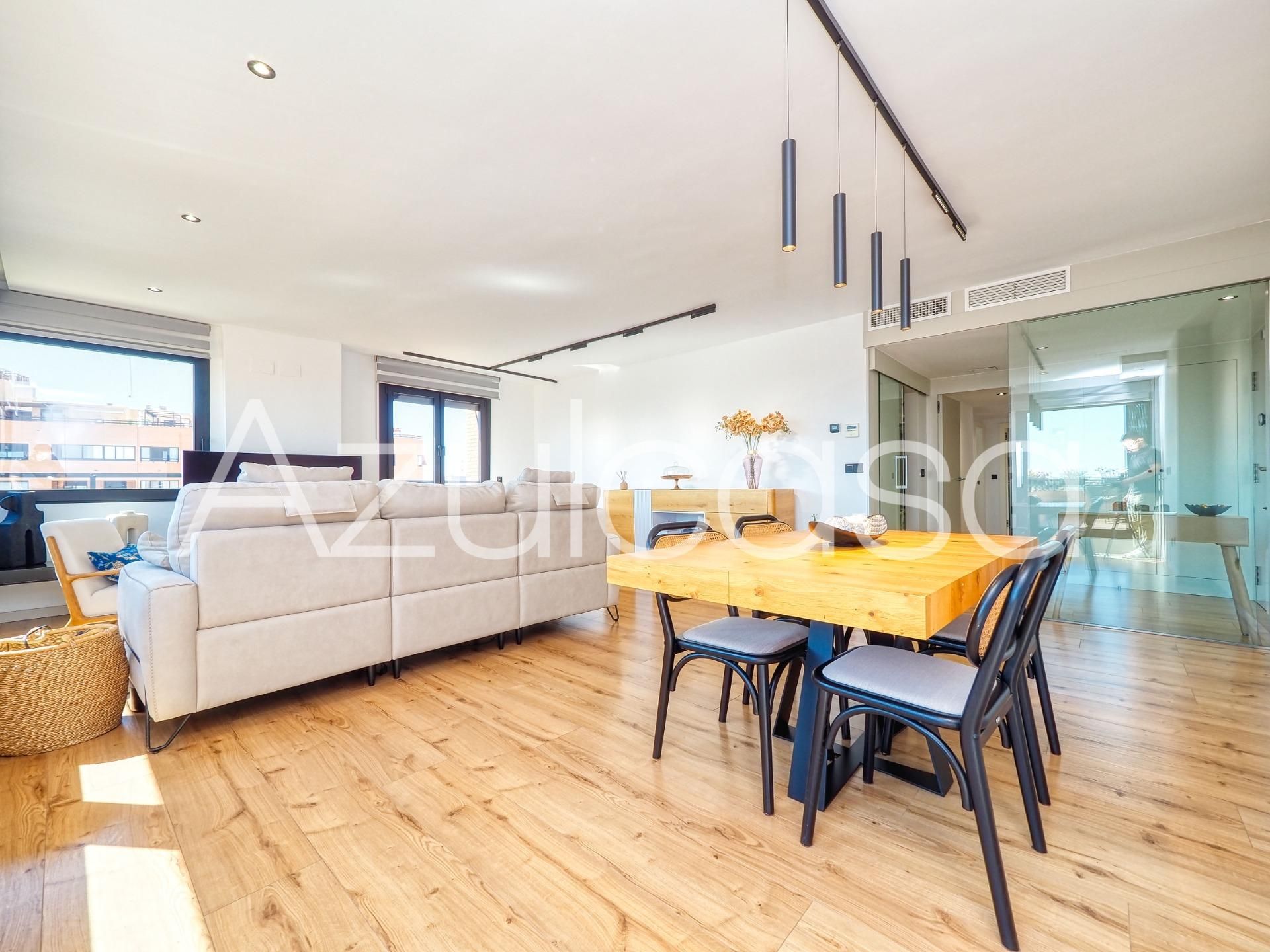 Dining room of Attic for sale in Alicante / Alacant  with Air Conditioner, Heating and Terrace