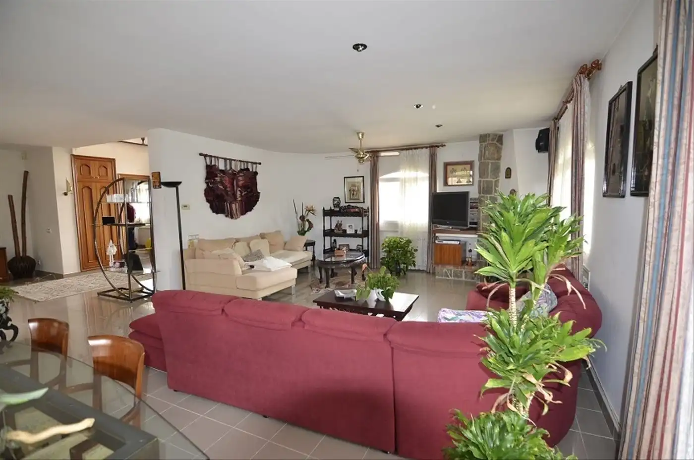 Sala de estar de Casa o chalet en venta en La Secuita con Aire acondicionado, Jardín privado y Terraza