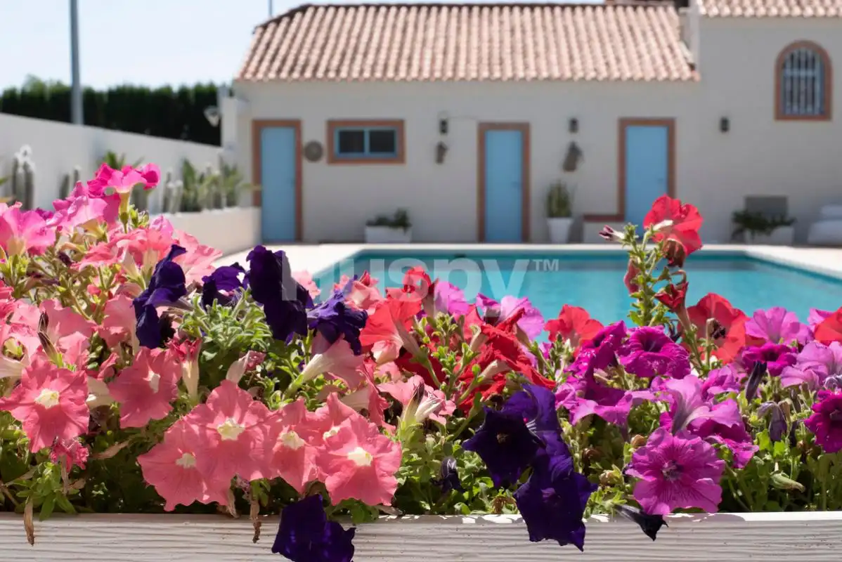 Terrassa de Casa o xalet en venda en Elche / Elx amb Aire condicionat, Calefacció i Jardí privat