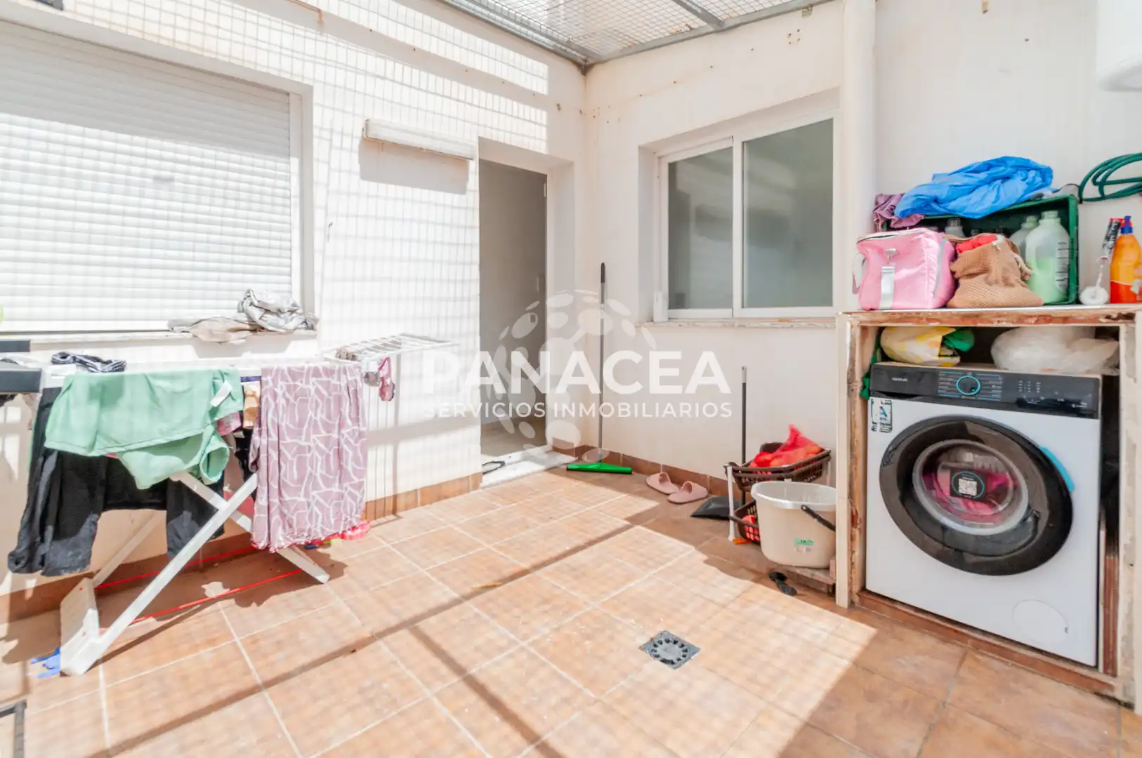 Garden of Flat for sale in Vícar  with Furnished, Oven and Microwave