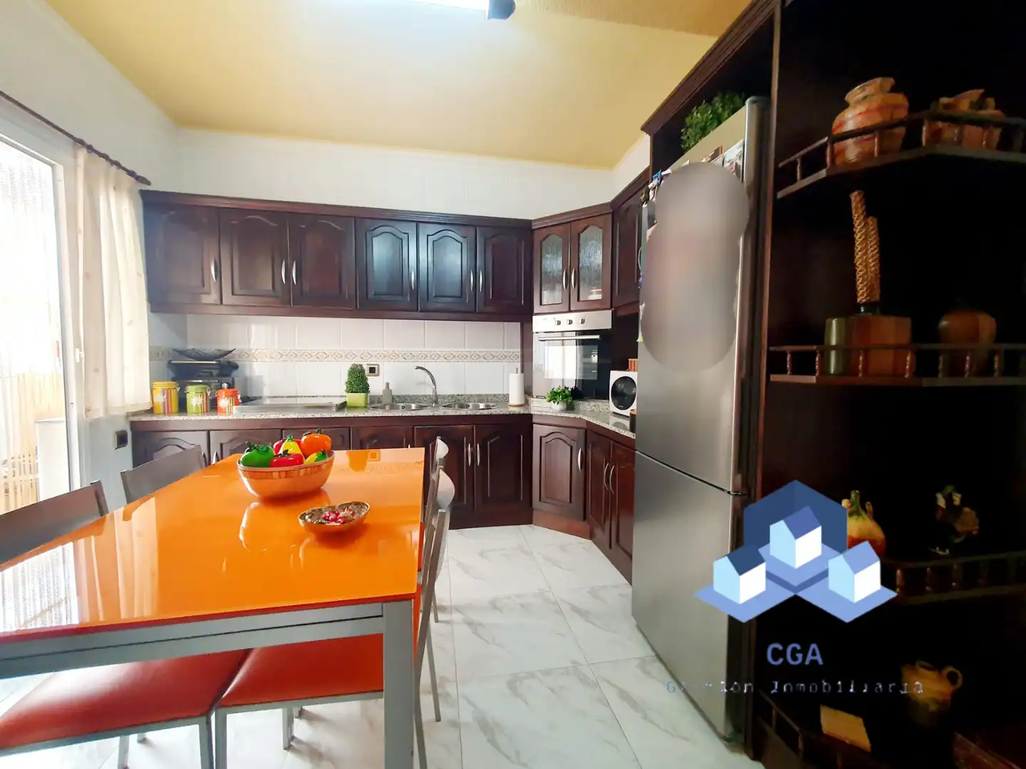 Kitchen of Flat for sale in Lorca  with Storage room, Furnished and Oven