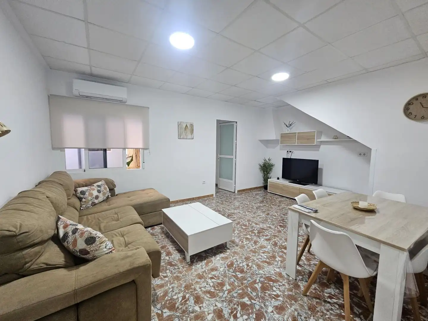 Sala d'estar de Casa o xalet de lloguer en Águilas amb Terrassa