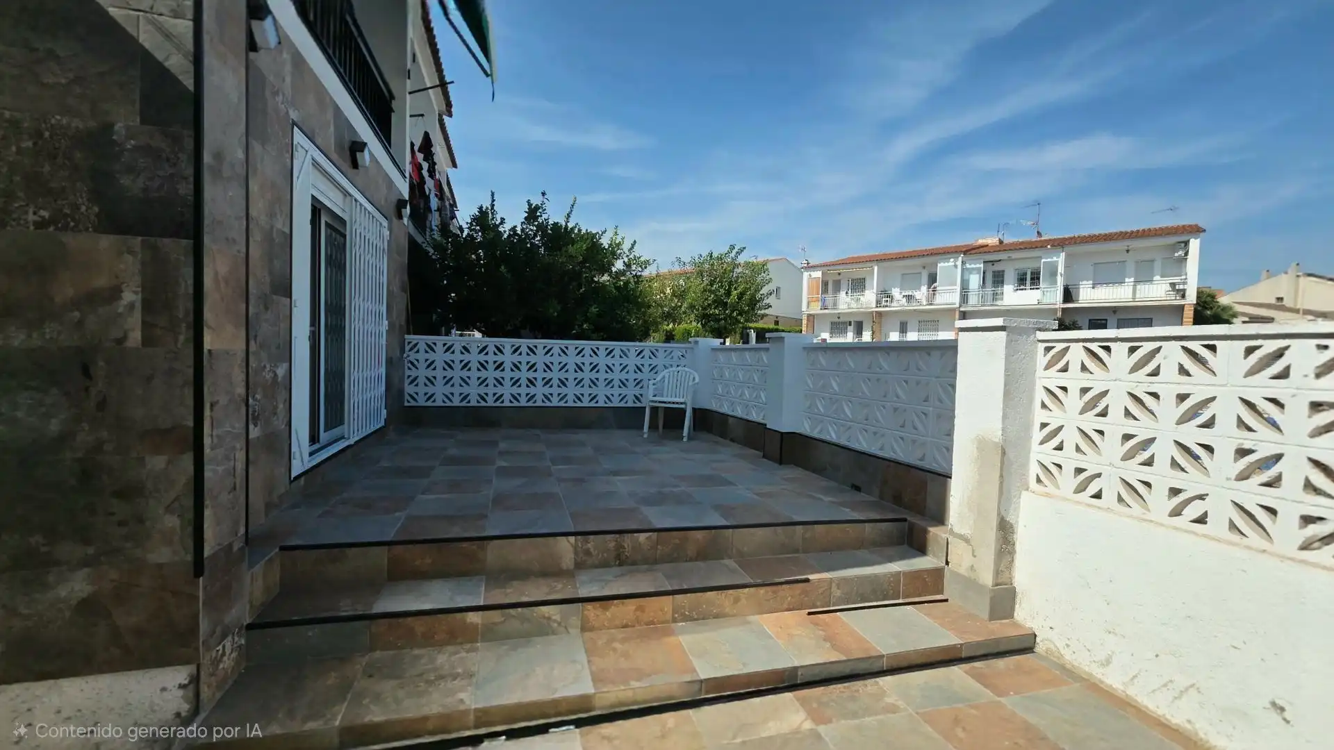 Terrassa de Casa o xalet en venda en El Vendrell amb Jardí privat, Terrassa i Piscina comunitària