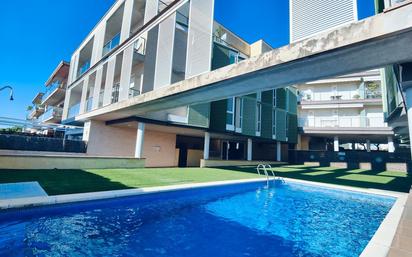 Swimming pool of Flat for sale in Sant Carles de la Ràpita  with Air Conditioner, Heating and Private garden