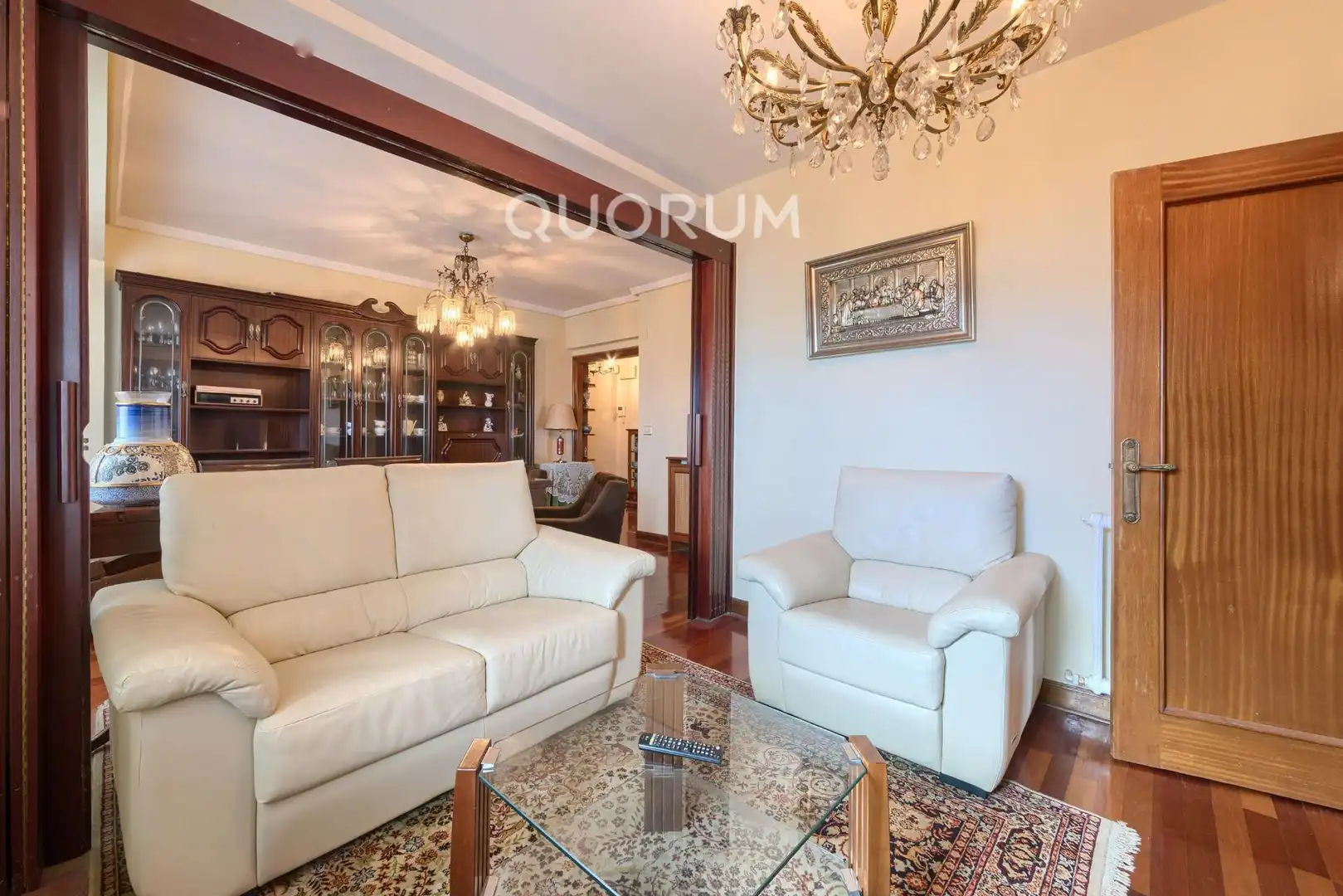 Wohnzimmer von Wohnung zum Verkauf in Basauri  mit Heizung, Möbliert und Balkon