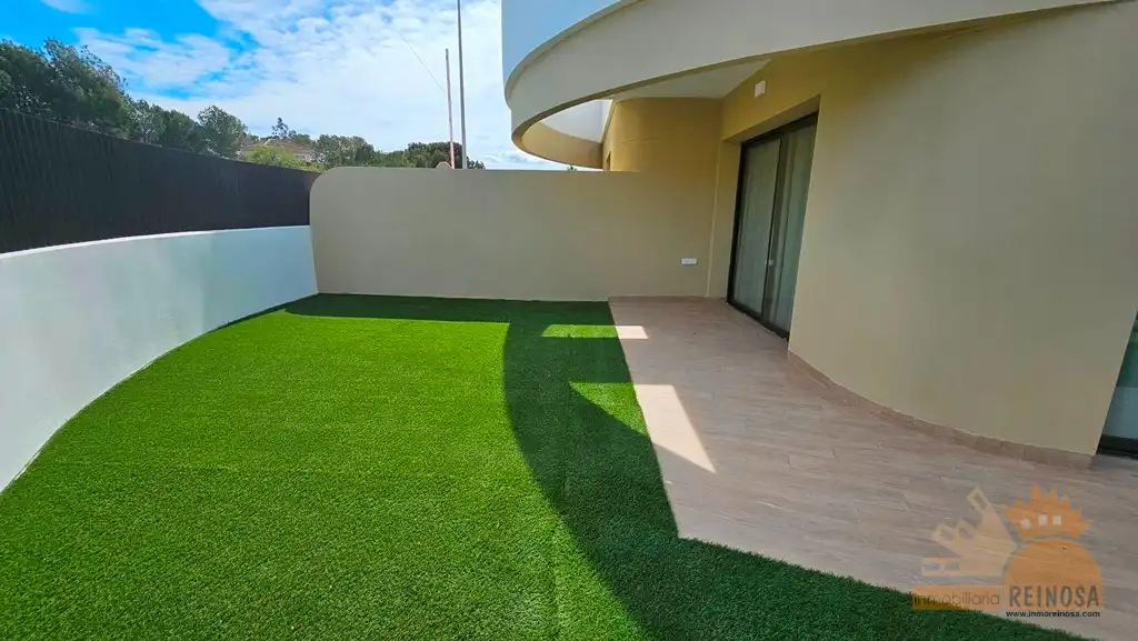 Terraza de Planta baja en venta en Molina de Segura con Aire acondicionado, Jardín privado y Parquet