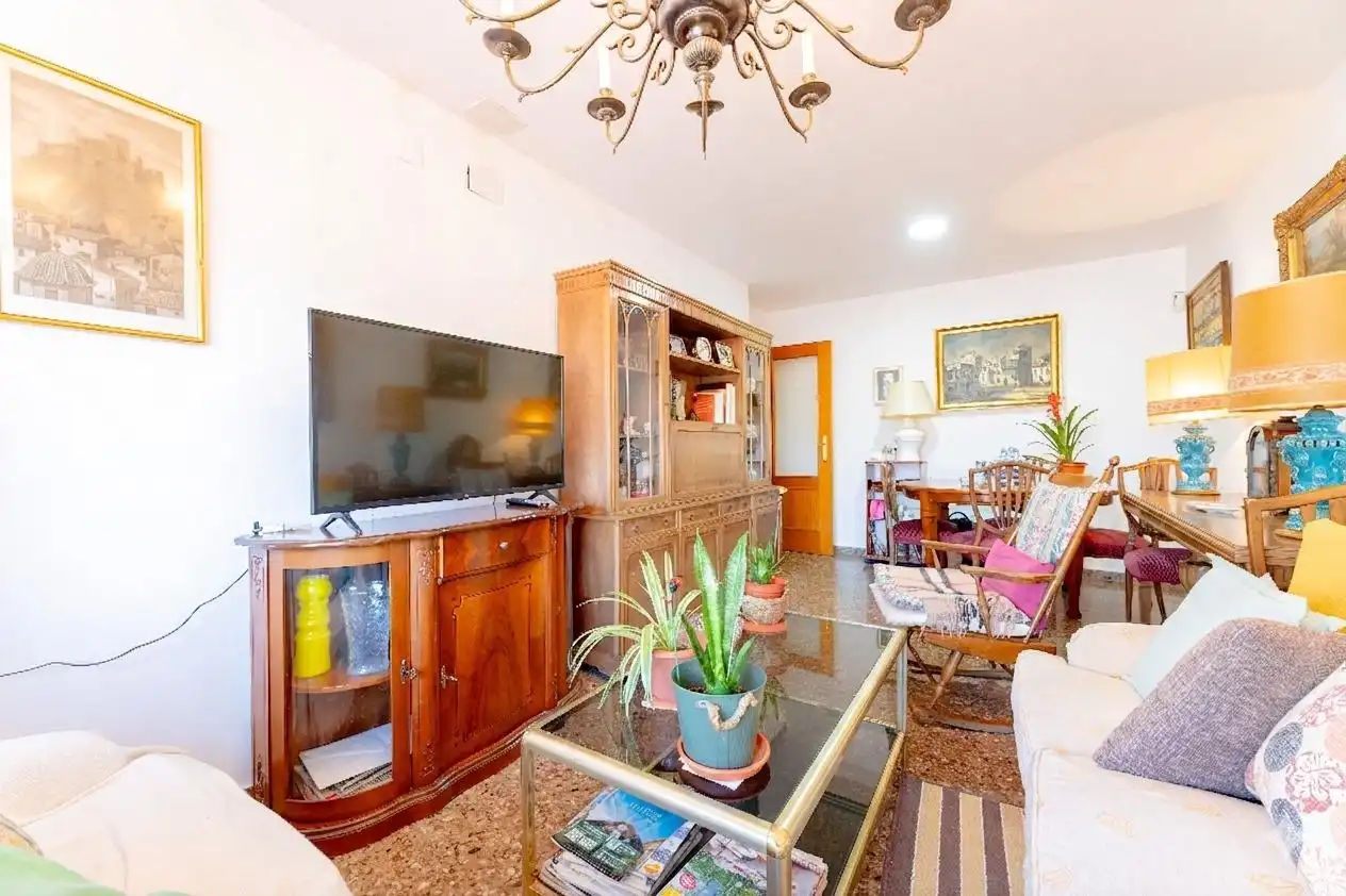 Living room of Flat for sale in La Pobla de Vallbona  with Balcony