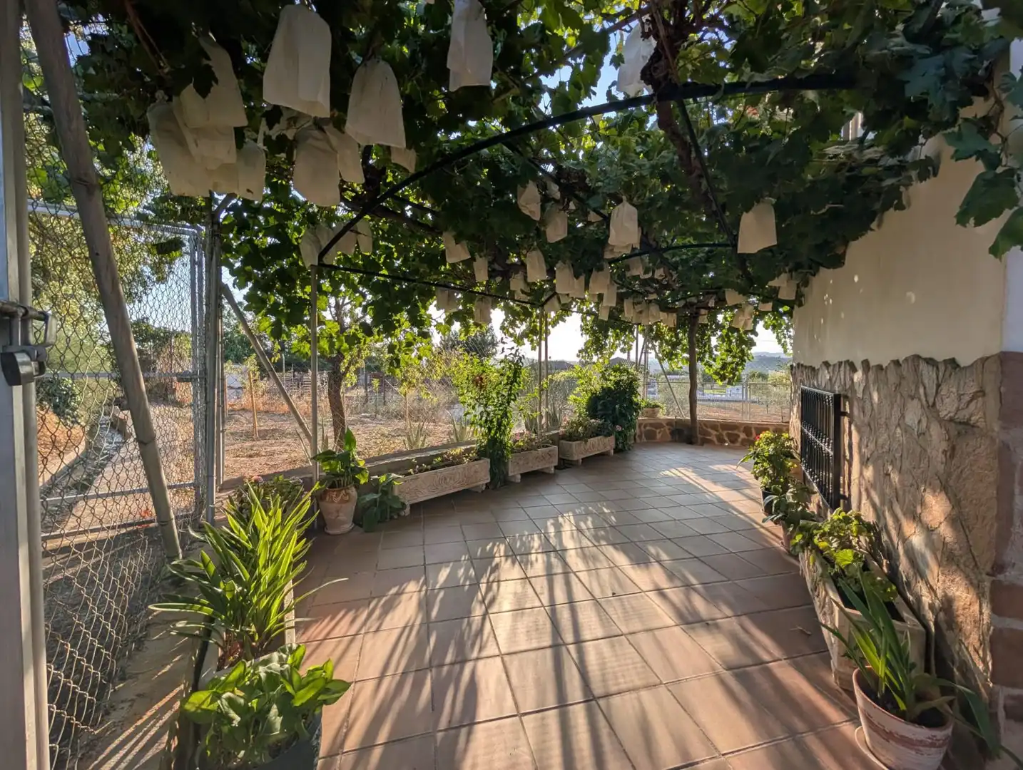Terrassa de Casa o xalet en venda en Loja amb Aire condicionat, Calefacció i Jardí privat