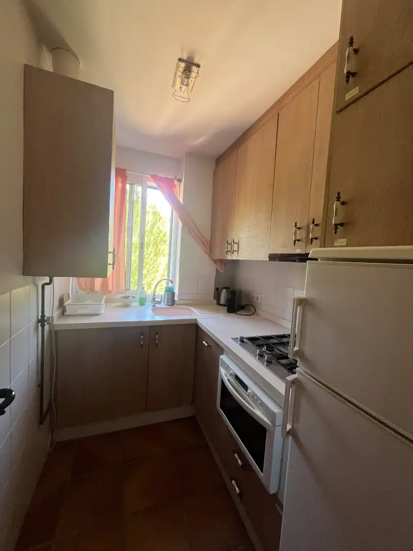 Cuina de Casa adosada en venda en Aracena amb Terrassa i Moblat