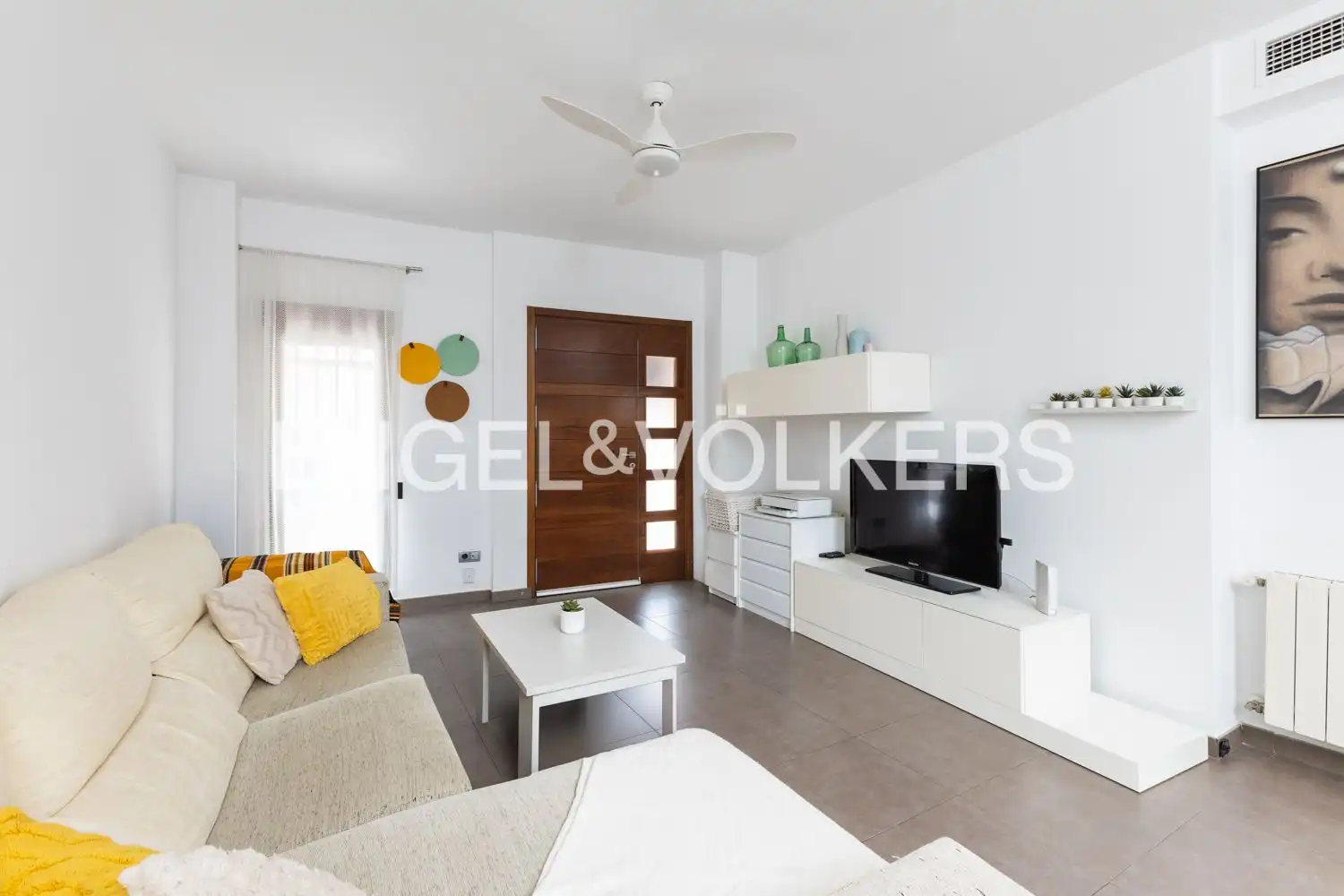 Sala d'estar de Casa o xalet de lloguer en Valencia amb Aire condicionat, Calefacció i Terrassa