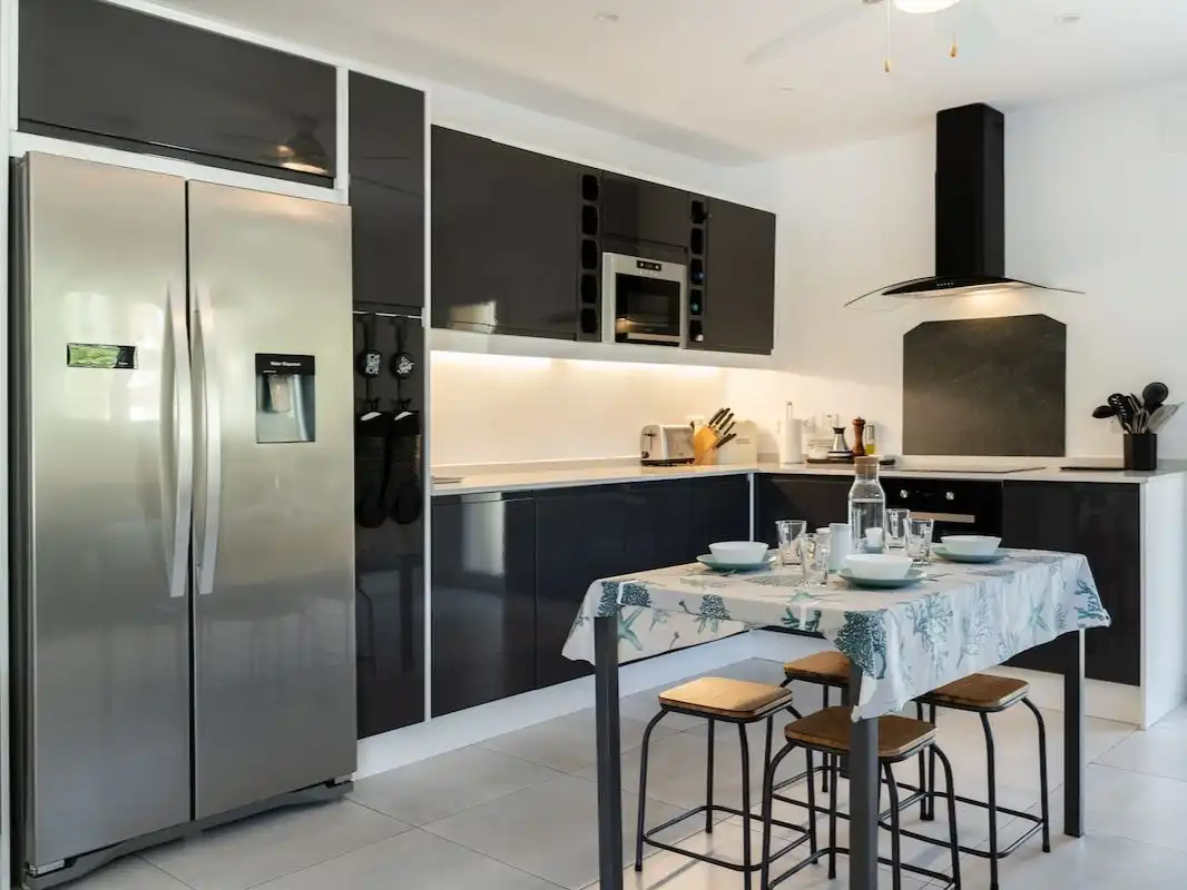 Kitchen of Houses for rent in Jávea / Xàbia  with Air Conditioner, Private garden and Terrace