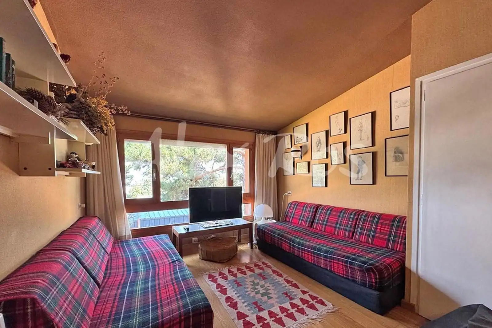 Sala d'estar de Casa o xalet en venda en Alp amb Calefacció