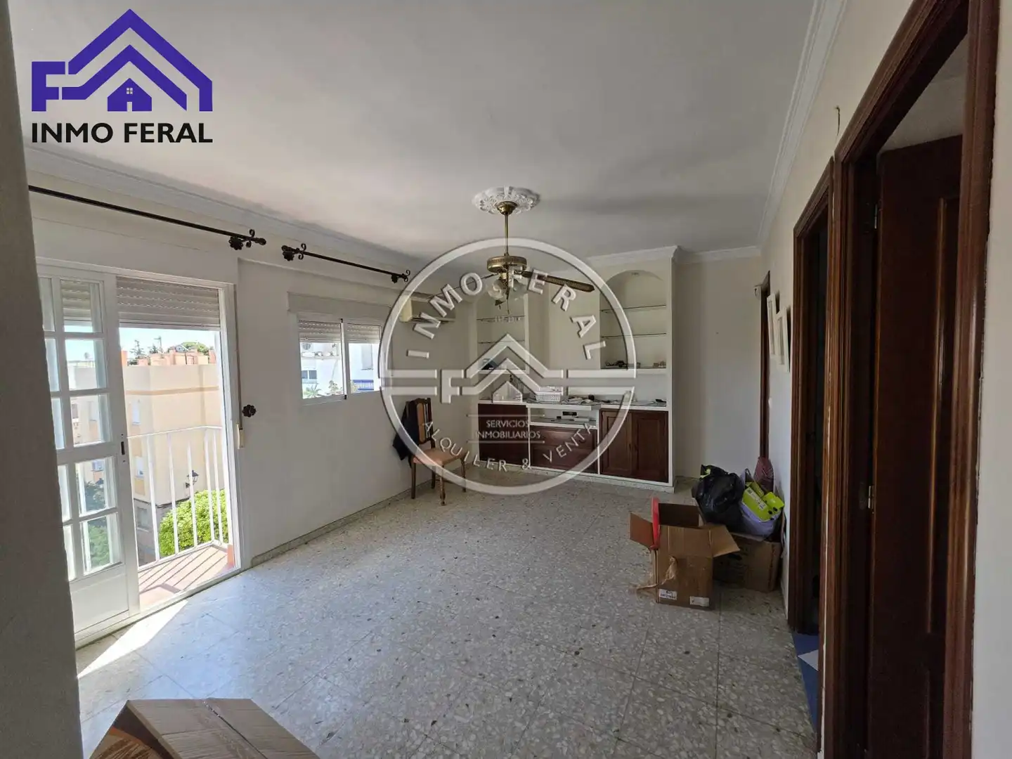 Vista exterior de Piso en venta en Écija con Aire acondicionado, Calefacción y Balcón
