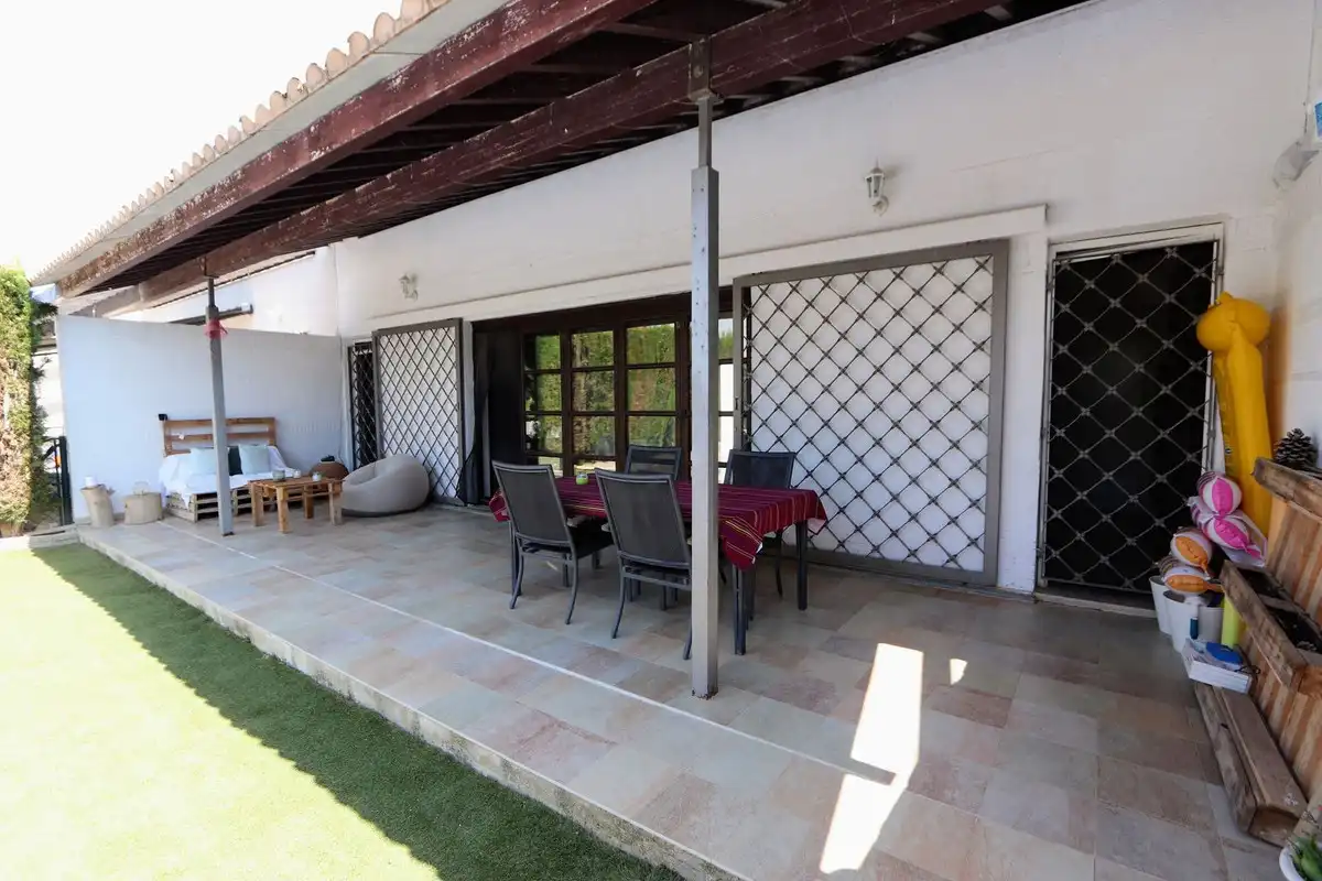 Terrassa de Casa o xalet en venda en Murcia amb Aire condicionat, Jardí privat i Terrassa