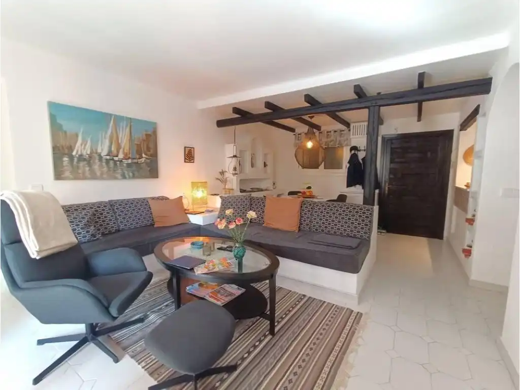 Wohnzimmer von Wohnungen zum Verkauf in Torrevieja mit Klimaanlage und Privatgarten